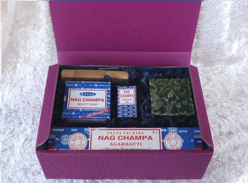 Satya Nag Champa Räucherstäbchen 8er-Set